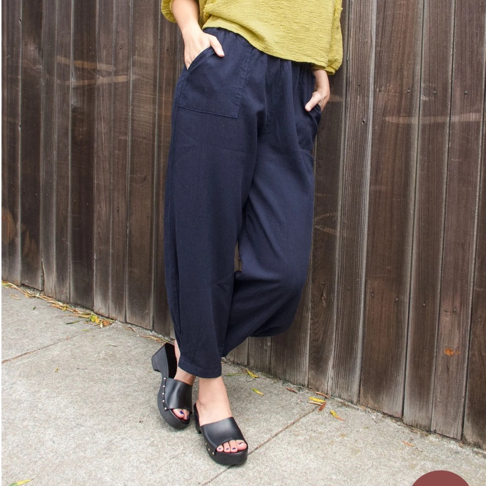 Navy Blue Women's Pants